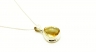 Citrine Pendentif en Argent